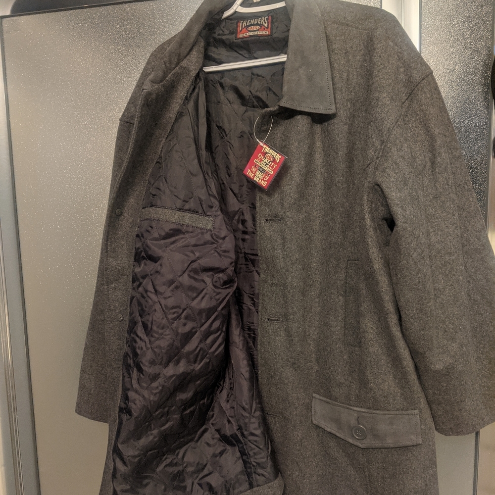 Wool Coat Trenders Brand " L" size